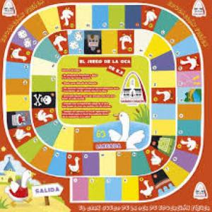 Imagen de portada del videojuego educativo: juego de la oca de deportes , de la temática Deportes