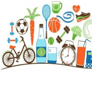 Imagen de portada del videojuego educativo: Trivia de hábitos saludables, de la temática Salud