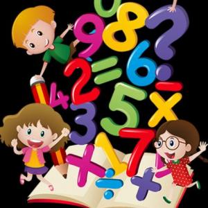 Imagen de portada del videojuego educativo: Jugando con los Números , de la temática Matemáticas