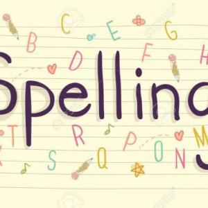 SPELLING WORDS