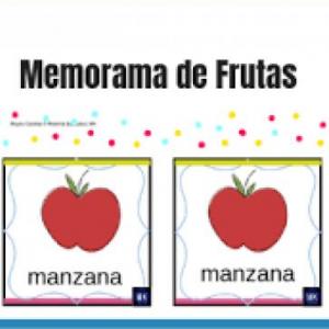 memorama de frutas