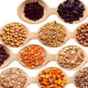 Cereales y leguminosas.