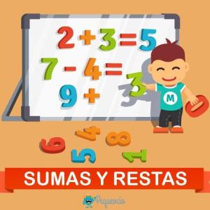 SUMAS Y RESTAS 4TO 