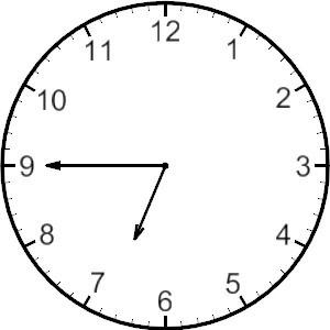 The clock