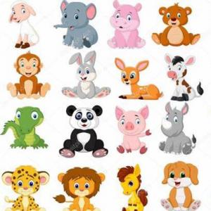 Animals run run