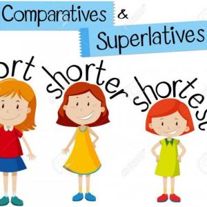 Portada del juego COMPARATIVE AND SUPERLATIVE – Idiomas