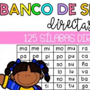Repaso de sílabas