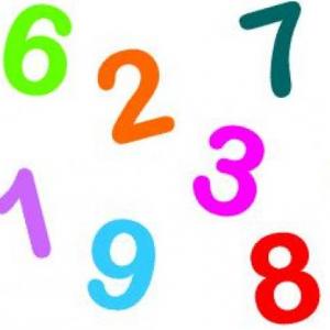 Imagen de portada del videojuego educativo: Cifras de números naturales, de la temática Matemáticas