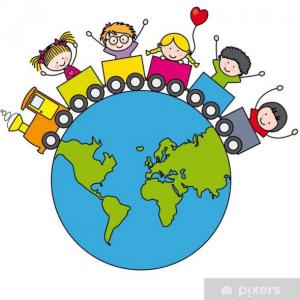 Imagen de portada del videojuego educativo: Países del mundo , de la temática Viajes y turismo