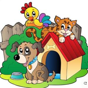 Jugamos con los animales dómesticos