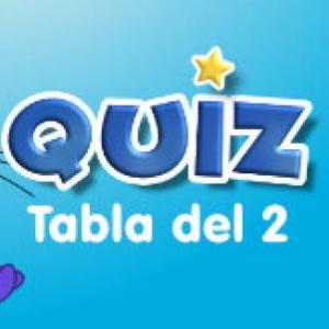 Imagen de portada del videojuego educativo: TABLA DEL 2, de la temática Matemáticas