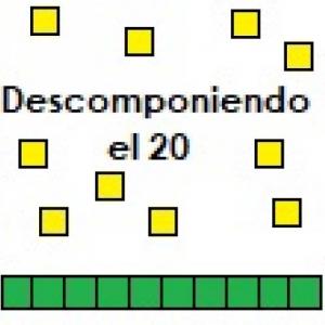 Portada del juego Descomponiendo el 20 – Matemáticas