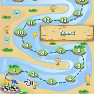 JUEGO DE LA OCA ARTEFACTOS DE USO COTIDIANO