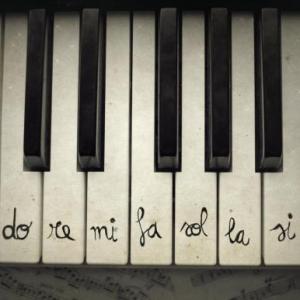 Imagen de portada del videojuego educativo: Las  notas musicales, de la temática Música
