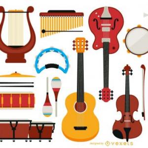 Imagen de portada del videojuego educativo: Clasificación de los instrumentos, de la temática Artes