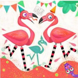 Las medias de los flamencos :) - Tía Lidia