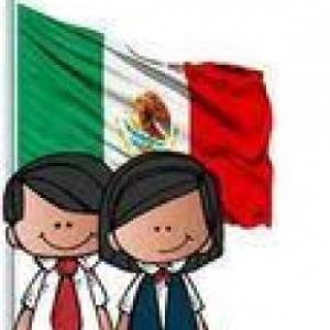 Imagen de portada del videojuego educativo: Banderas de México, de la temática Historia