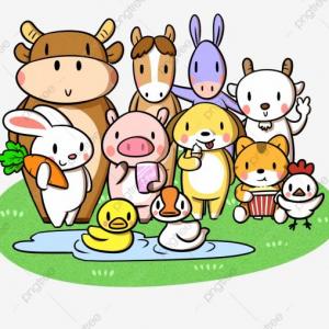 Aprendiendo los animales.