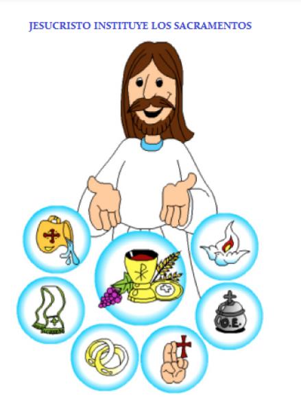 Imagen de portada del videojuego educativo: LOS SIETE MAGNÍFICOS (LOS SACRAMENTOS), de la temática Religión