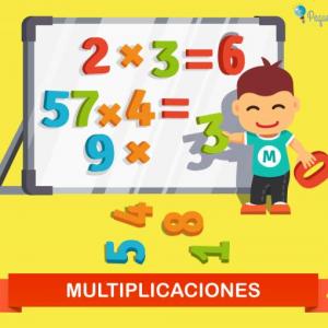 Imagen de portada del videojuego educativo: Multiplico yo, multiplicas tú, de la temática Matemáticas