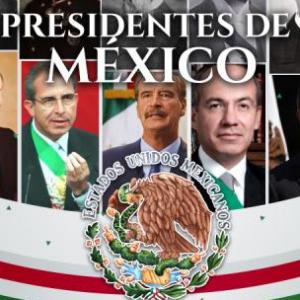 PRESIDENTES DE MÉXICO