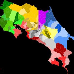 Hechos importantes de las provincias de Costa Rica