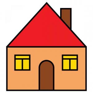 Imagen de portada del videojuego educativo: Sílabas Cosas de casa, de la temática Lengua