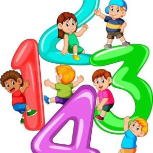 ENCONTRAMOS LOS NUMEROS DEL UNO AL TRES