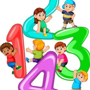 ENCONTRAMOS LOS NUMEROS DEL UNO AL TRES