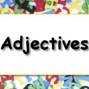 ADJECTIVES