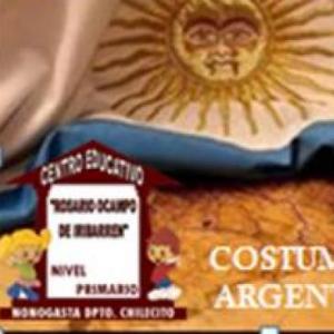 Imagen de portada del videojuego educativo: Costumbres Argentinas, de la temática Costumbres