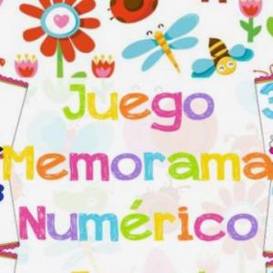 Memorama Numérico 1°