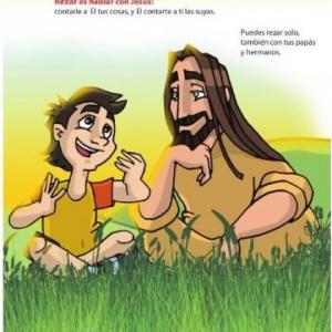 Imagen de portada del videojuego educativo: Relaciona texto e imágen, de la temática Religión