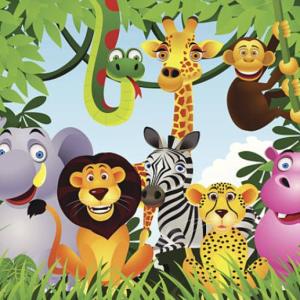 Aprendemos los animales de la selva