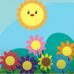 FLOWERS MEMORY GAME