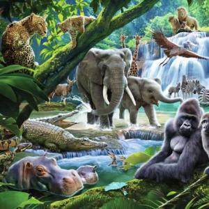 JUGAMOS CON LOS ANIMALES DE LA SELVA