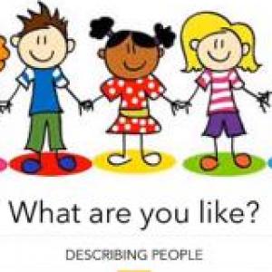 Describing personality
