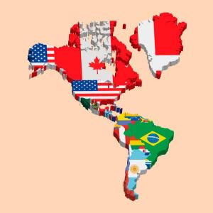 PAÍSES DE CONTINENTE AMERICANO