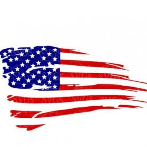 Imagen de portada del videojuego educativo: American flag Trivia, de la temática Cultura general
