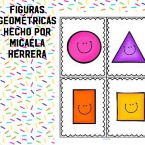 Imagen de portada del videojuego educativo: FIGURAS GEOMÉTRICAS CON LOS SALESIANITOS, de la temática Matemáticas