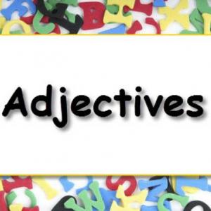 Adjectives