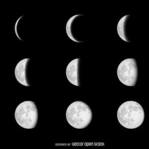 Memorama de fases de la luna