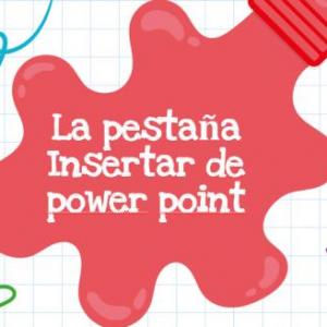 Pestaña Insertar de Power Point