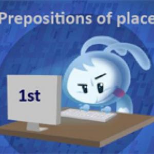 Portada del juego Prepositions of Place – Idiomas