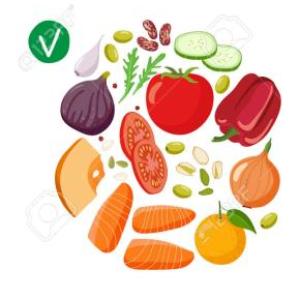 Ubicamos el alimento semejante y diferente