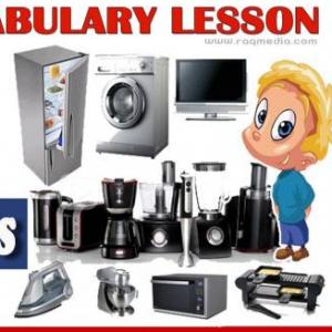 Vocabularios de electrodomésticos
