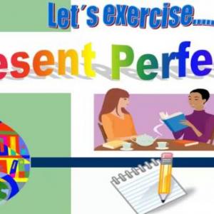aprendiendo con el presente perfecto