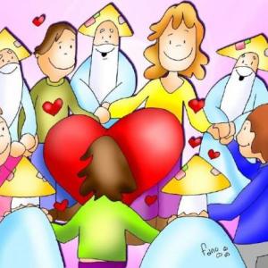 Imagen de portada del videojuego educativo: Jesus y sus amigos, de la temática Religión