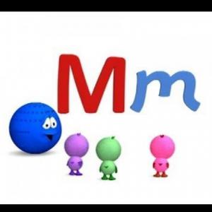 Imagen de portada del videojuego educativo: Palabras con el fonema M m, de la temática Lengua