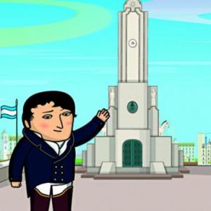 Imagen de portada del videojuego educativo: BICENTENARIO MANUEL BELGRANO, de la temática Cultura general